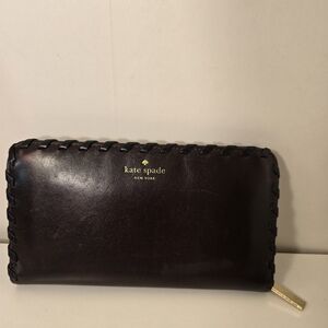 Kate Spade Dark Brown Leather Wallet